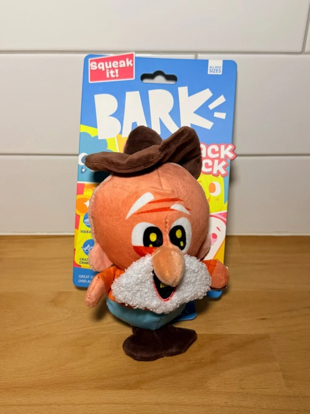 BARK Old Goldie‎ Dog Toy | NWT